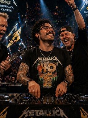 Metallica 40th Anniversary Event 40 Years Still Reigning Graphic Tee Shirt XL